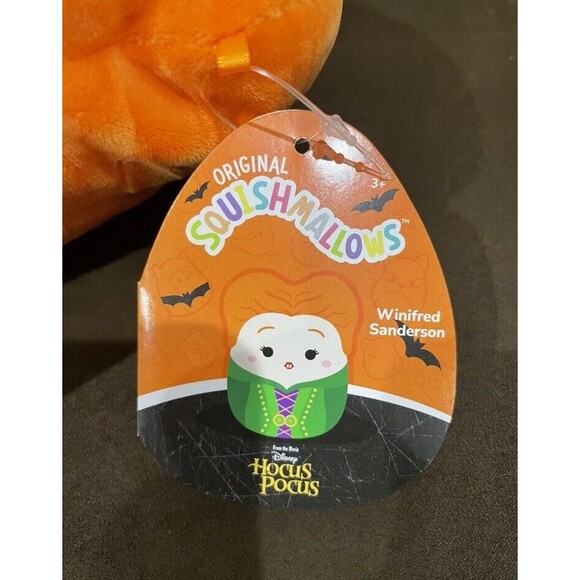 Squishmallows Hocus Pocus Plush 12” Sanderson Sisters Winifred Halloween Disney - Picture 3 of 3